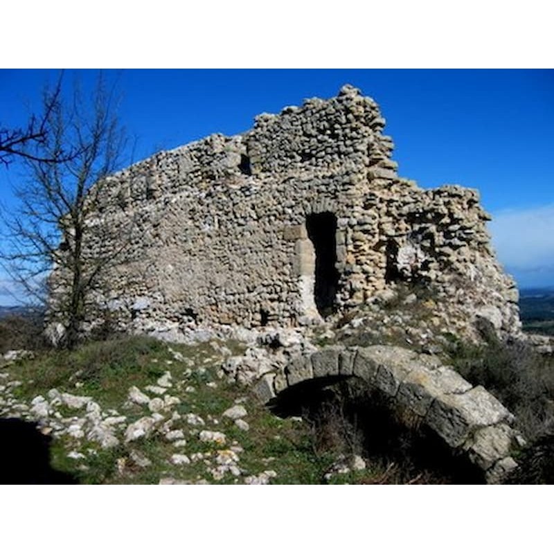 Castillo fantasma en ruinas